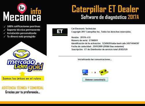 Et Caterpillar 2019 Software Para Diagnostico Electrónico