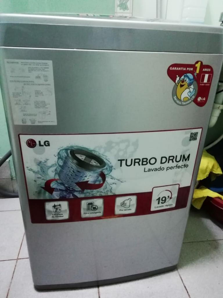 Lavadora Lg Turbo Drum 8kg