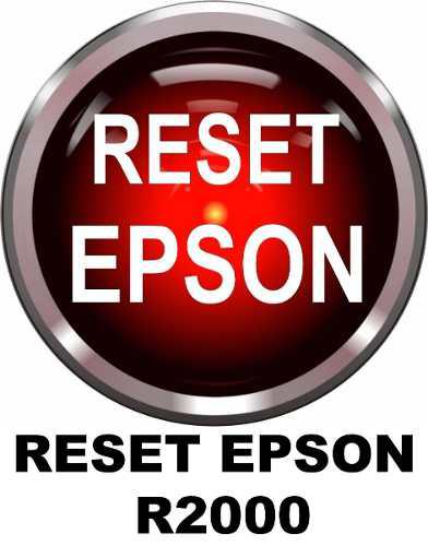 Reset Epson Impresora R2000