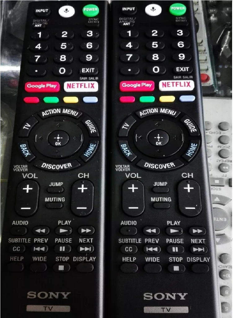 Control Para Tv Lcd/led Smartv Sony Bravia Comando De Voz