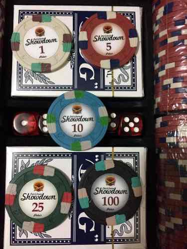 Fichas De Poker 500 Pcs Modelo Showdown 14 Grams Masplay