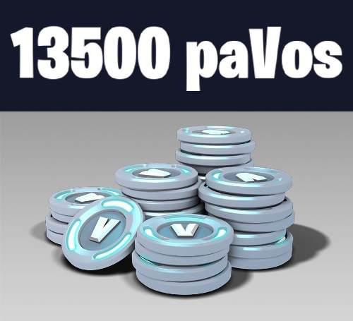 Fornite 13500 Pavos - Cualquier Pais