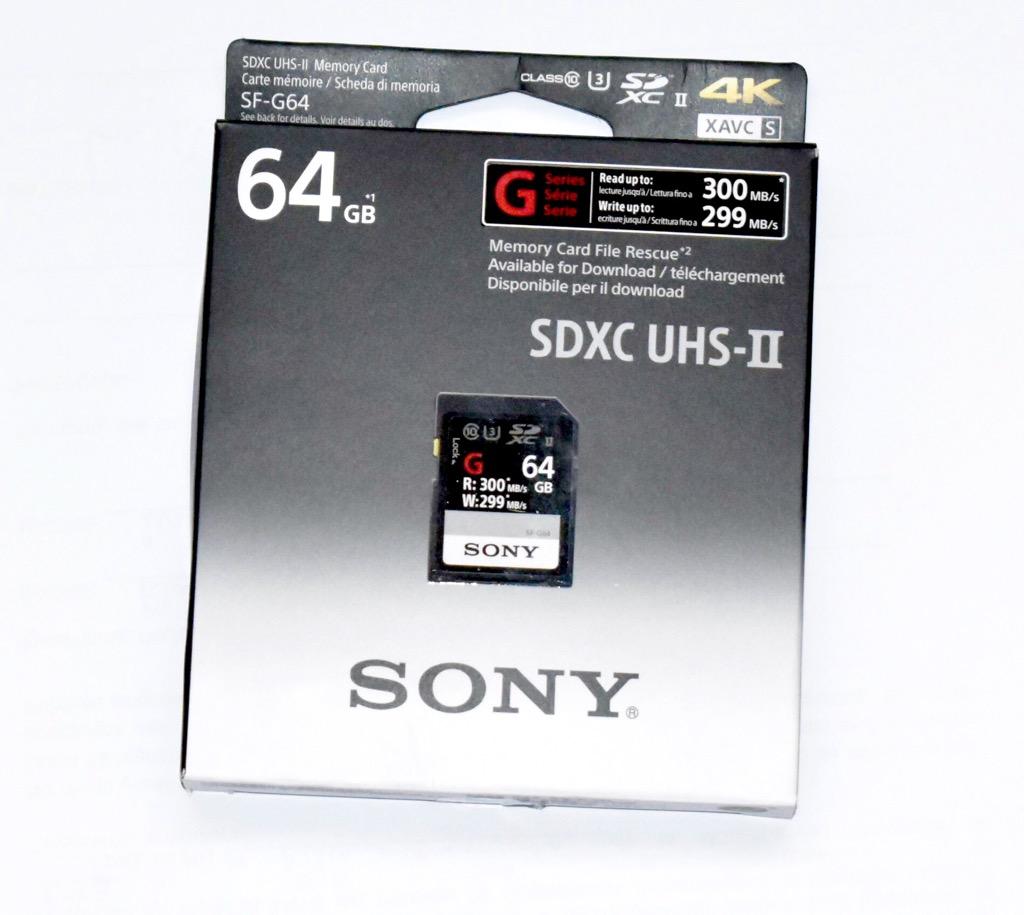 Memoria Sd Sony 64Gb de Alta Velocidad