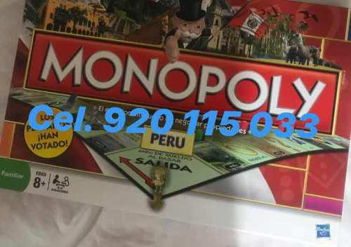 Monopolio Monopoly Perú Original