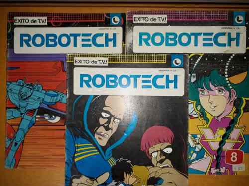 Revistas De Robotech (ledafilms)