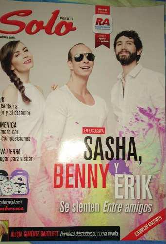 Sasha Benny Erick Timbiriche Revista Solo Mexico