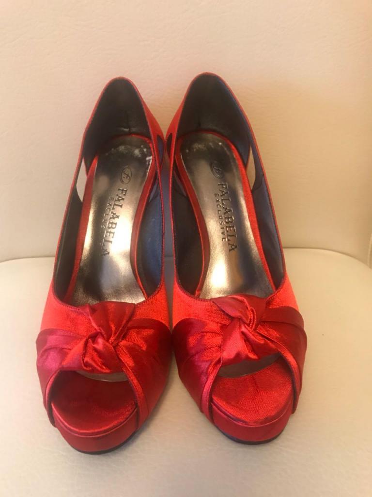 Zapatos rojos talla 36