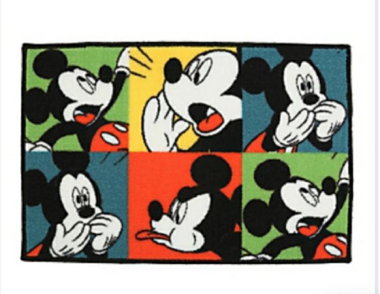 Alfombra Mickey Disney 40 X60cm Poco Us