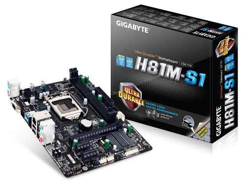 Motherboard Gigabyte Ga-h81m-s1 Lga1150 Chipset Intel H81 Ex