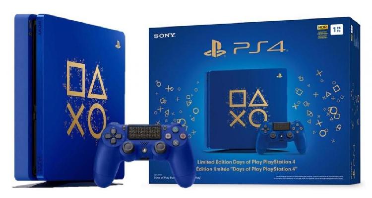 Ps4 1 Tb Días de Play Azul Edicion Limitada