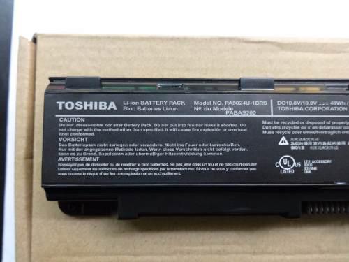 Batería Para Laptop Toshiba Pa5024u-1brs 6 Celdas