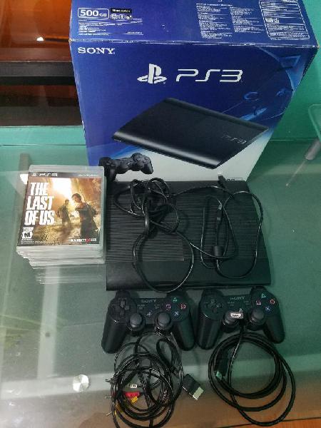 Vendo Ps3 de 500gb con Accesorios