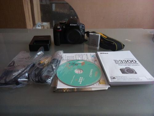 Camara Nikon D3300 Cuerpo Y Accesorios.