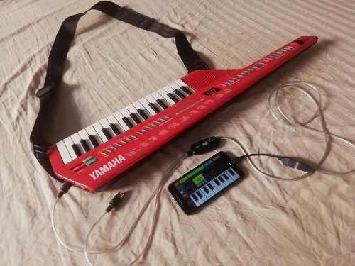 Guitarra Keytar Yamaha Shs-10 Fm Digital Midi Controlador