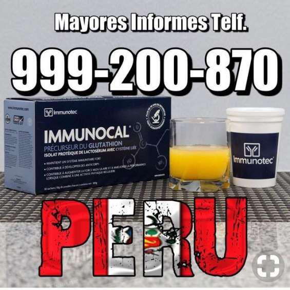 Immunocal peru telf. 999200870 en Lima