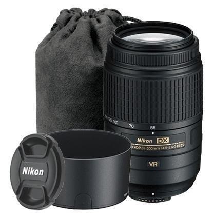 Lente Nikon 55-300 Super Zoom Con Accesorios (9 De 10)