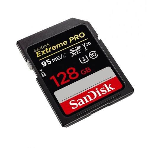 Memoria Sd Sandisk 128gb Extreme Pro 95mb Graba 4k