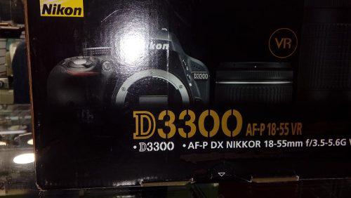 Nikon D3300 Lente 18-55 Mm