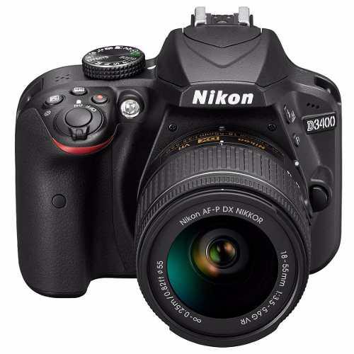 Nikon D3400 Afp 18 55mm Vr Bonus 32gb Clase 10