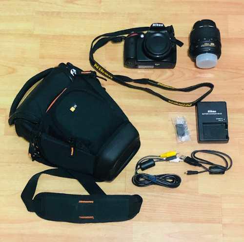 Se Vende Camara Nikon D3200 Con Accesorios Y Bolsa Incluido