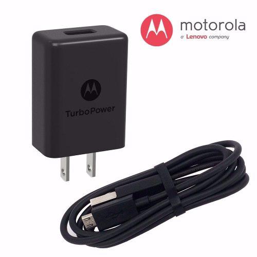 Cargador Original Turbo Power Motorola Moto G5 Plus