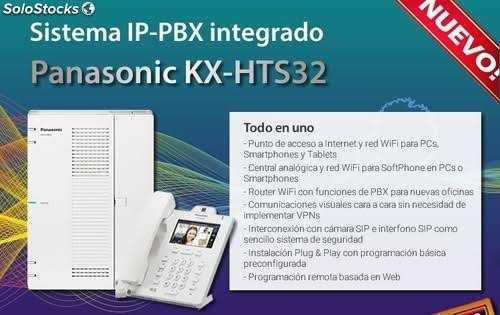 Central Telefonica Panasonic Ip Kx-hts32 Nuevo A 1200 Soles