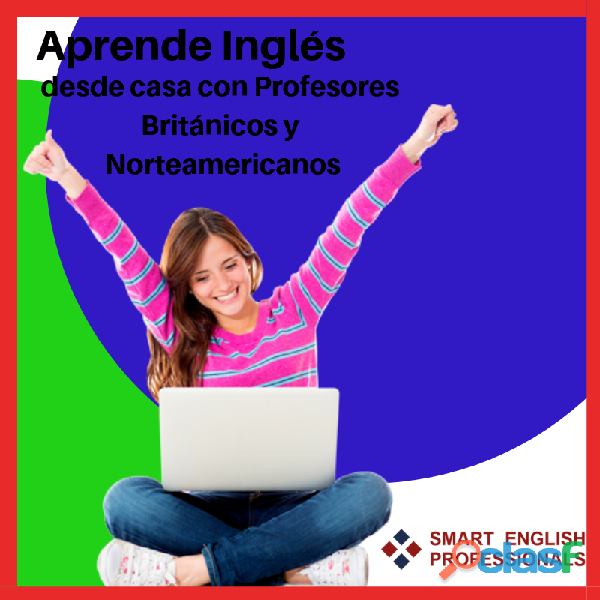 Clases de Inglés online con Profesores Británicos y