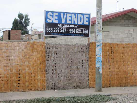 Se vende terreno amplio en Chicama