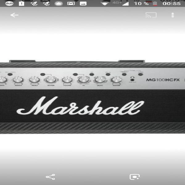 Amplificador Marshall Mg100hcfx Celestio
