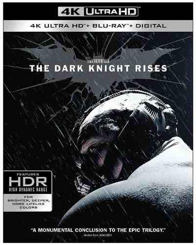 Blu Ray Batman: The Dark Knight Rises 2d - 4k - Stock- Nuevo