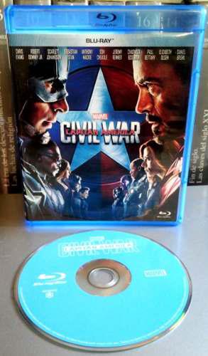 Blu Ray Capitan America 3 Civil War Los Vengadores 9lzz7zs3o