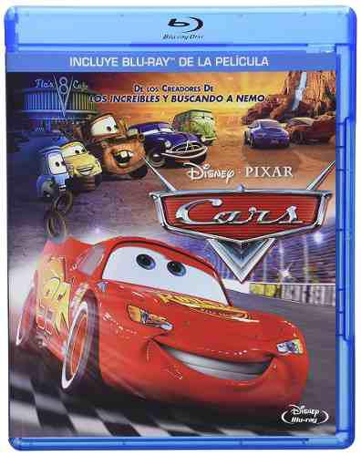 Blu Ray Cars - Stock - Nuevo - Sellado - Edición México