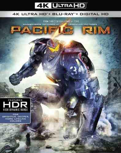 Blu Ray Titanes Del Pacífico 2d - 4k - Stock- Nuevo-