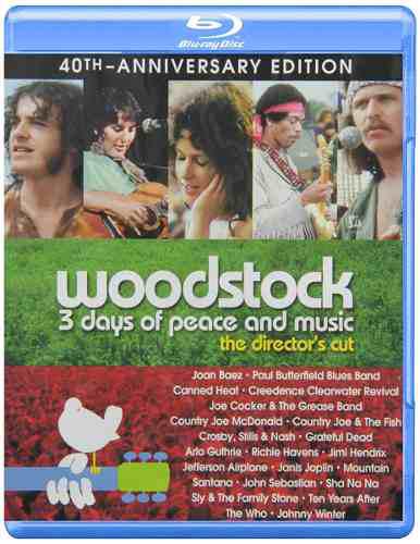Blu Ray Woodstock: 3 Días De Paz Y Música - Stock - Nuevo