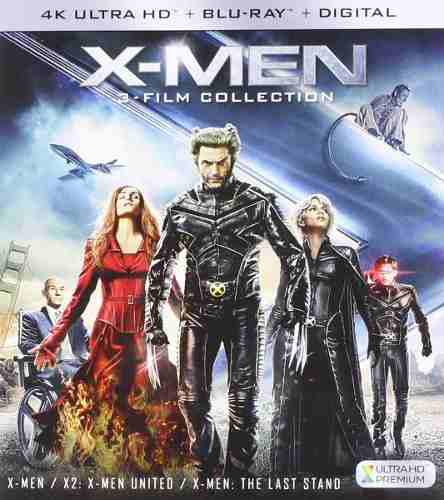 Blu Ray X- Men Trilogía 2d - 4k - Stock - Nuevo - Sellado