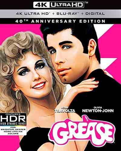Grease - Edición Aniversario 4k Ultra Hd + Bluray + Digital