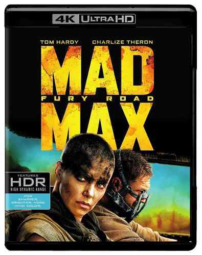 Mad Max Fury Road Bluray 4k Nuevo