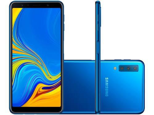 Samsung Galaxy A7 2018 128gb 4gb L/fáb 3 Cámaras Sellado