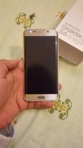 Samsung Galaxy S6 Edge Dorado 9.5/10 Perfecto Con Caja