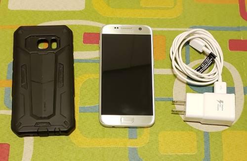 Samsung Galaxy S7 En Perfecto Estado + Case Resistente