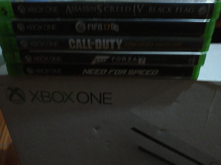 Xbox One con 5 Juegos