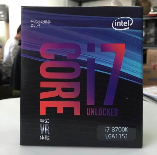 Procesador Intel Core I7-8700 Lga 1151 8va