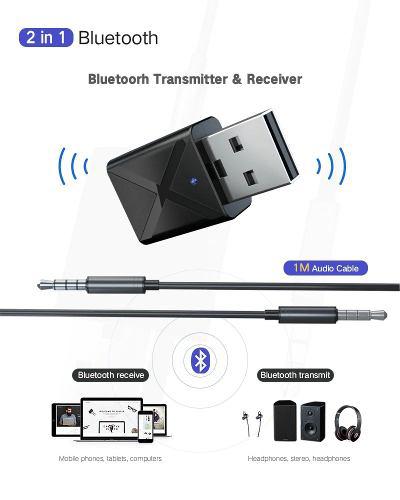 Receptor Bluetooth De Audio 5.0 P/tv Radio Parlante Pc Auto