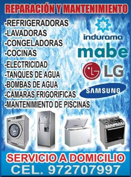 Servicio Técnico de Lavadoras Y Refriger