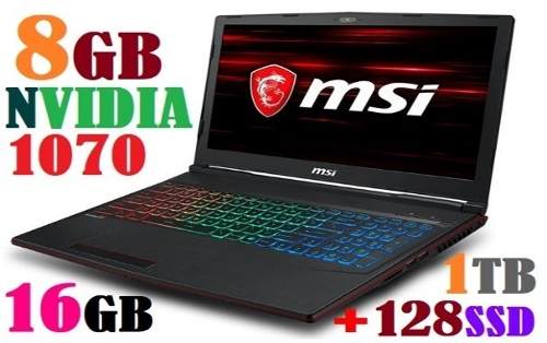 Laptop Msi Leopard Gp63 8rf-428us I7 8va Generacion h