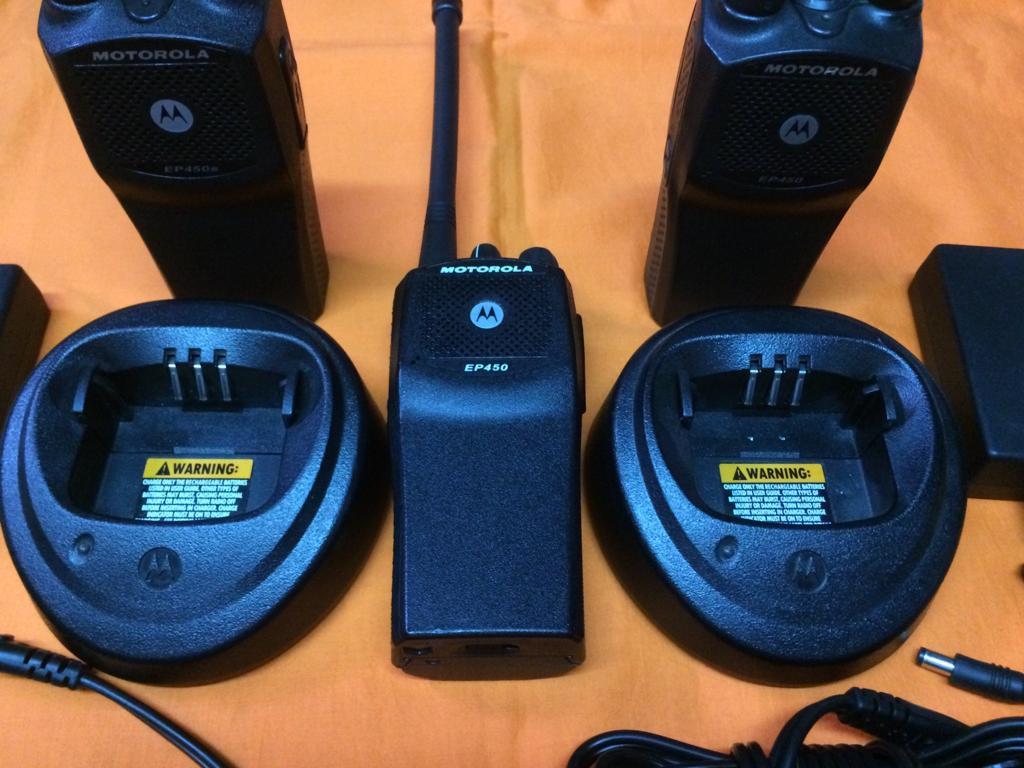 Radio Motorola EP450 VHF Programo Frecuencias