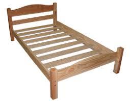 cama de madera CEDRO de 1.5 plaza