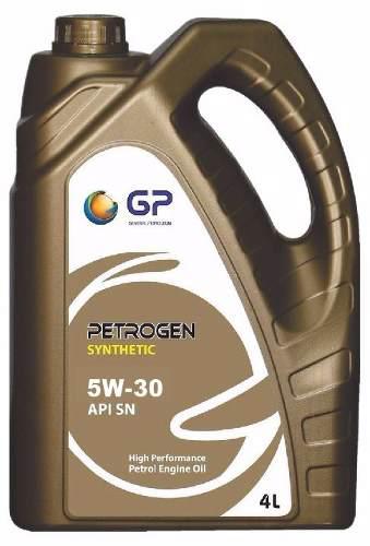 Aceite Petrogen Full Sintetico 5w30 4l Api Sn/sae Importado.