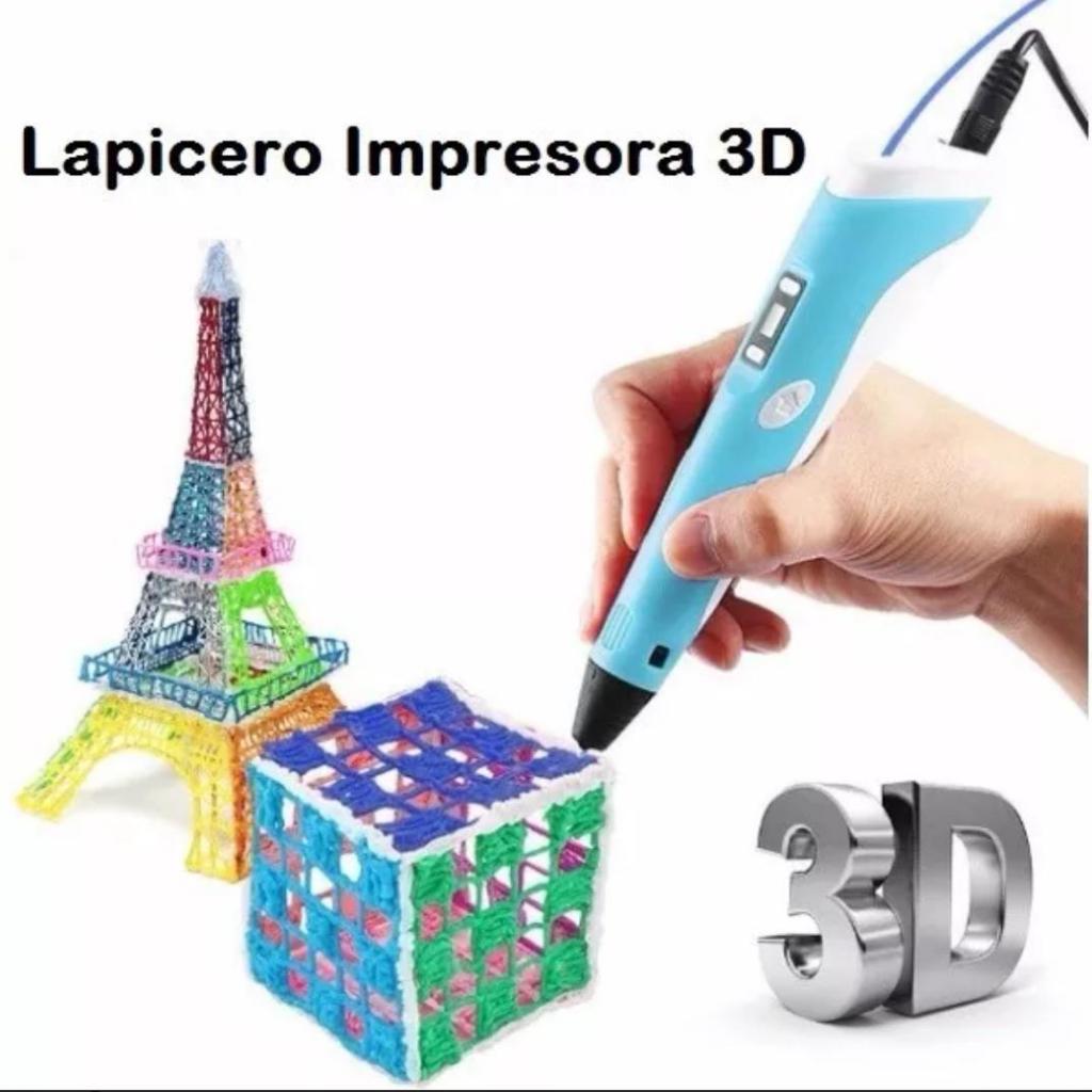 LAPICERO DE IMPRESIÓN 3D CON PANTALLA LCD FILAMENTOS DE