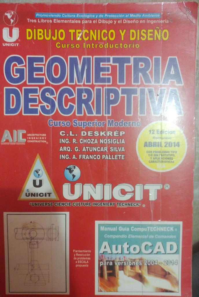 Libro de Geometria Descriptiva Y Autocad